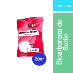IBC BICARBONATO DE SODIO 25gr